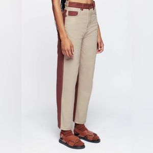 Kotn Women's Indus 2-Tone Pant Size 30 NWT